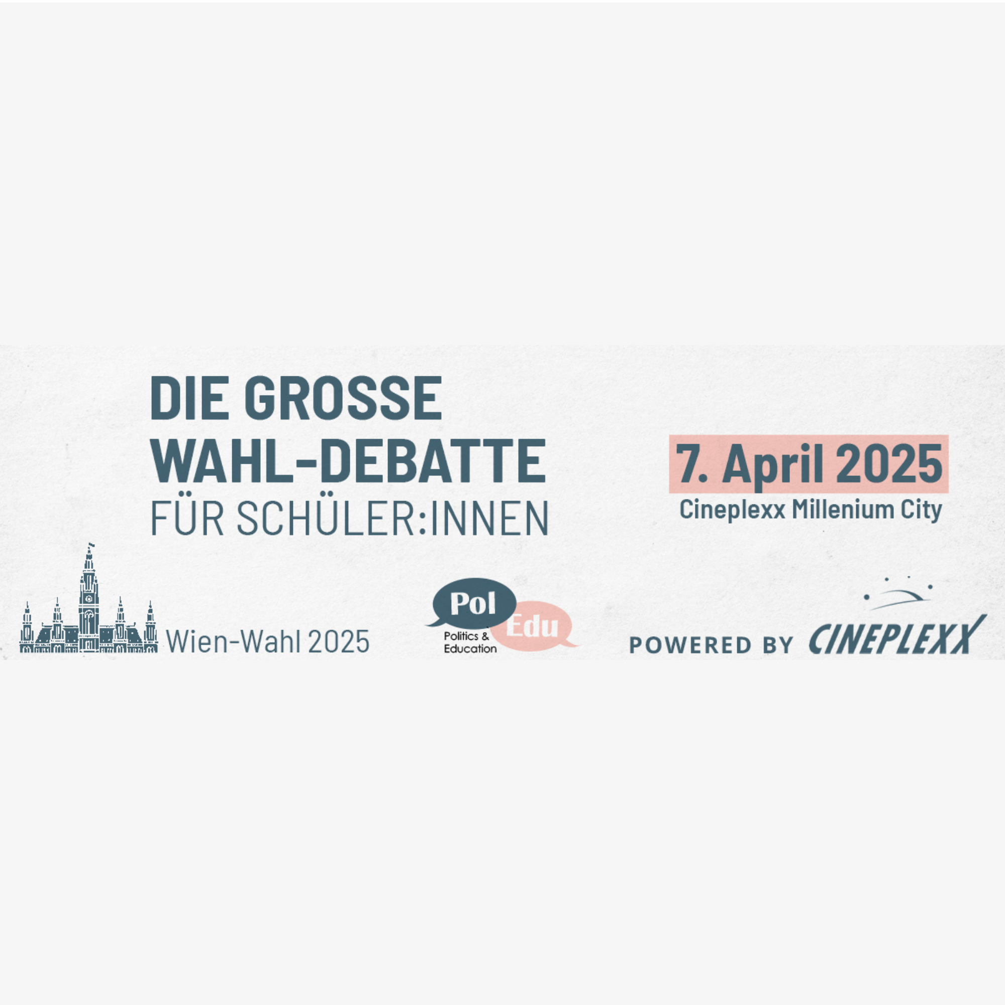 Podiumsdiskussion zur Wien-Wahl 2025